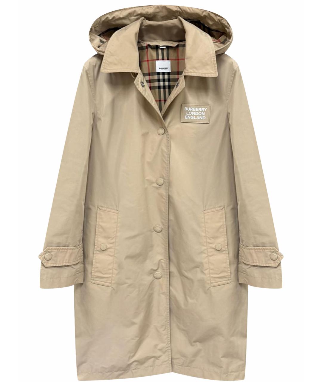 BURBERRY Бежевый тренч/плащ, фото 1