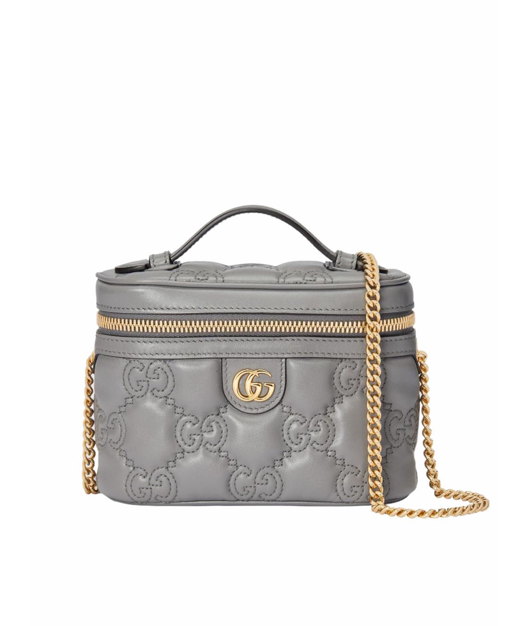 GUCCI Серая сумка через плечо, фото 1