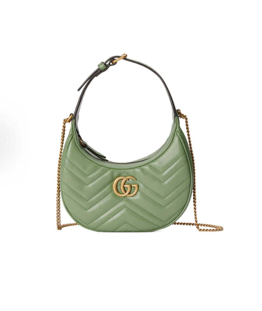 GUCCI Зеленая сумка с короткими ручками, фото 6
