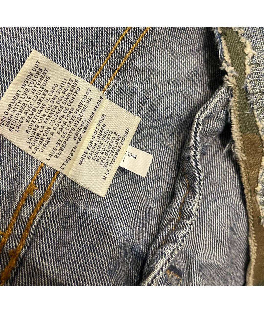 RALPH LAUREN Мульти деним куртка, фото 7