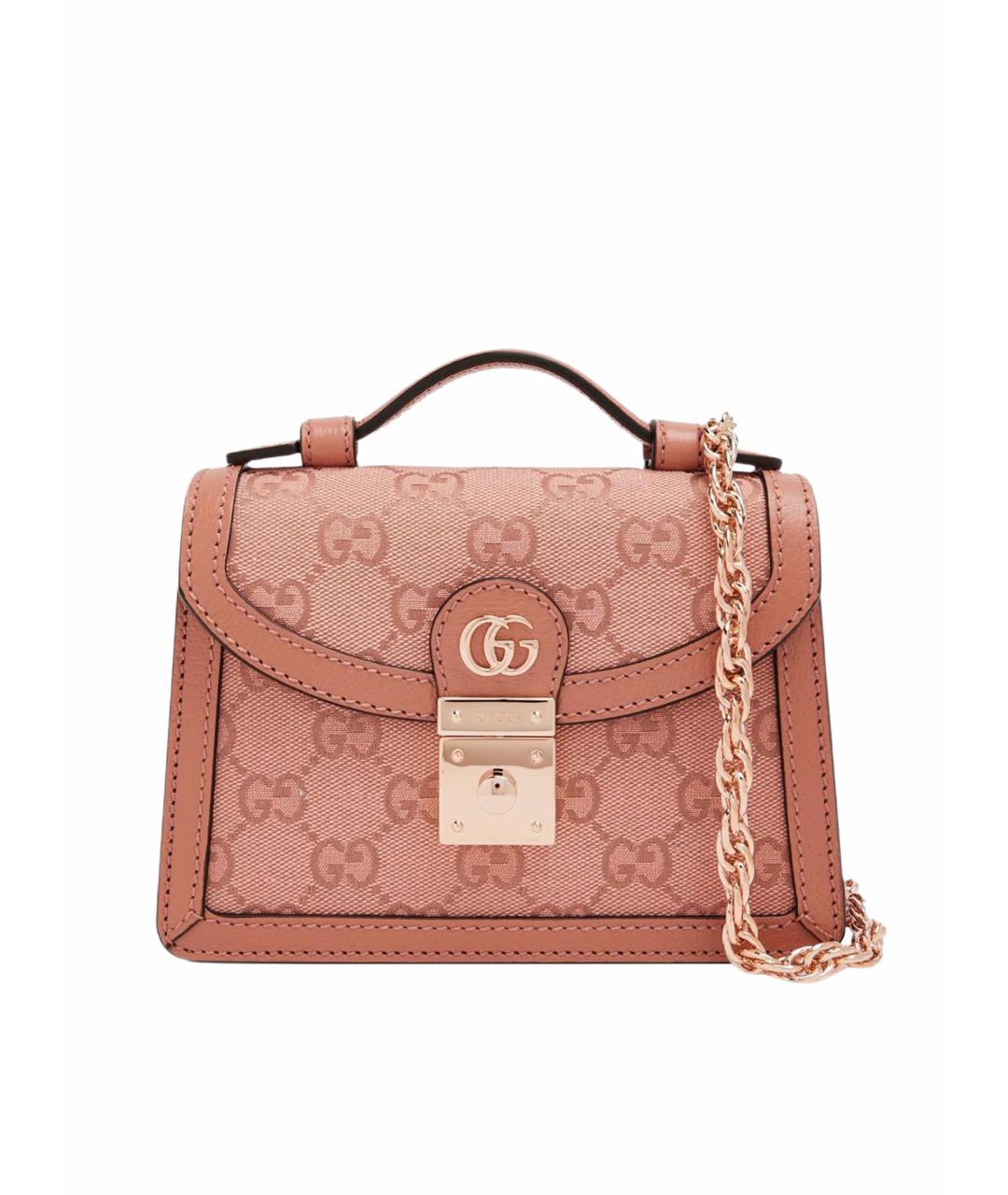 GUCCI Розовая сумка через плечо, фото 1