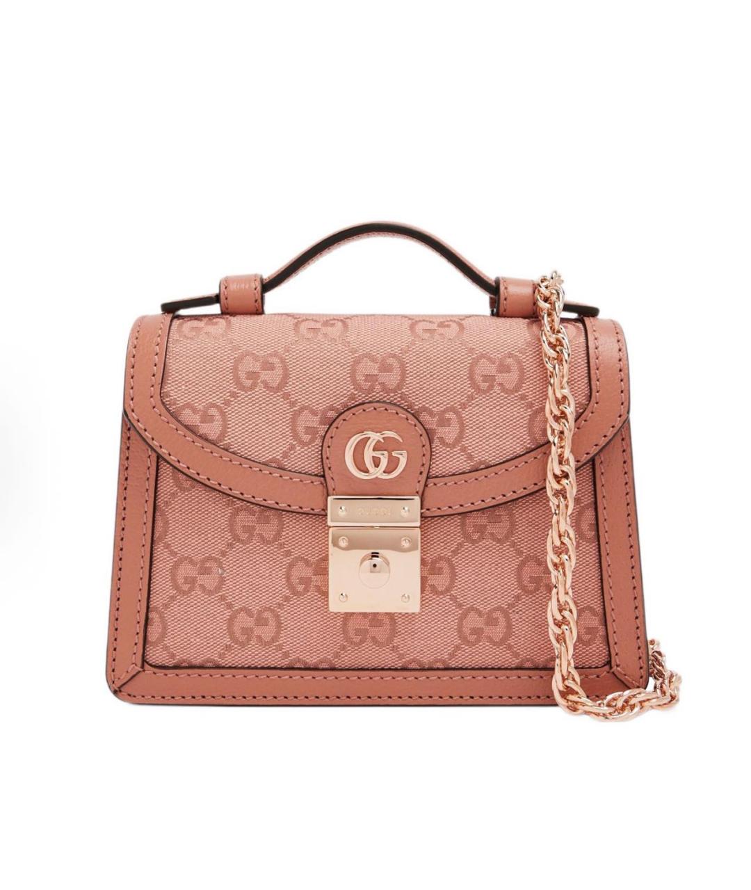 GUCCI Розовая сумка через плечо, фото 4