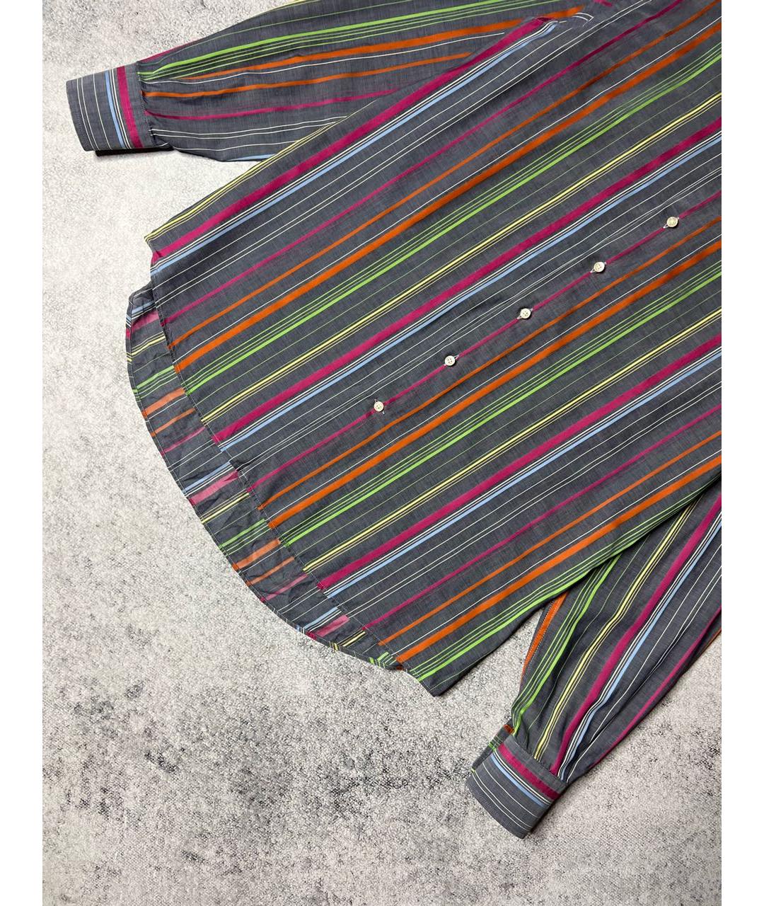 ETRO Мульти хлопковая классическая рубашка, фото 3
