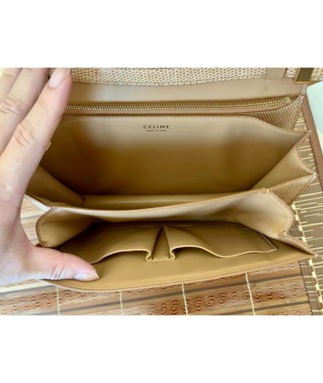 CELINE Сумка через плечо из экзотической кожи, фото 3