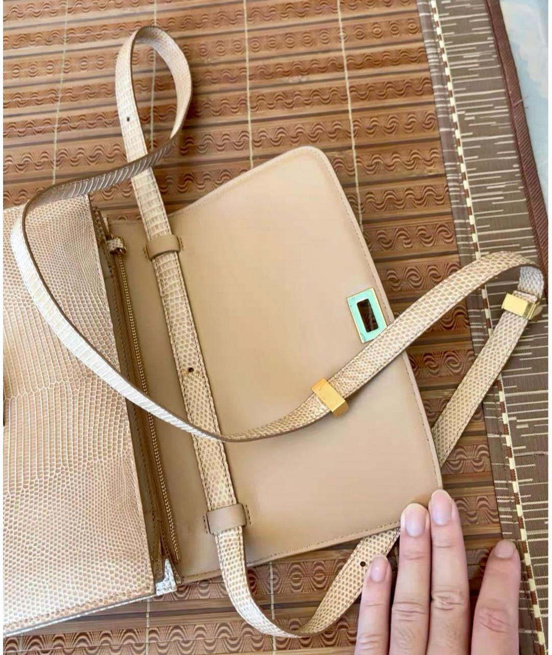 CELINE Сумка через плечо из экзотической кожи, фото 5