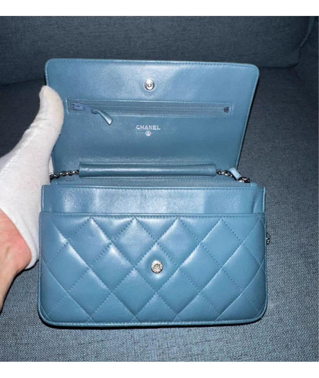 CHANEL Кожаная сумка через плечо, фото 6