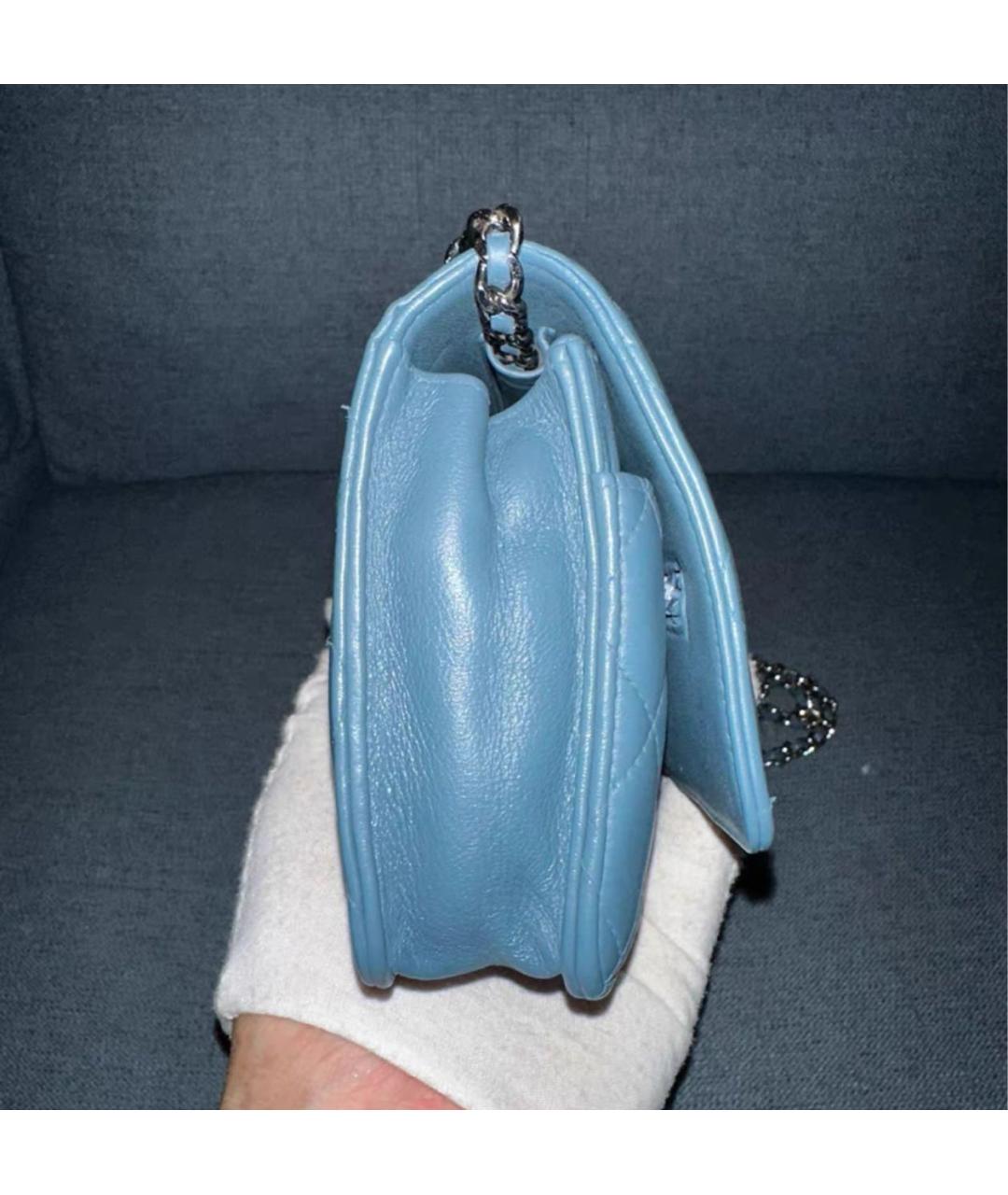 CHANEL Кожаная сумка через плечо, фото 4