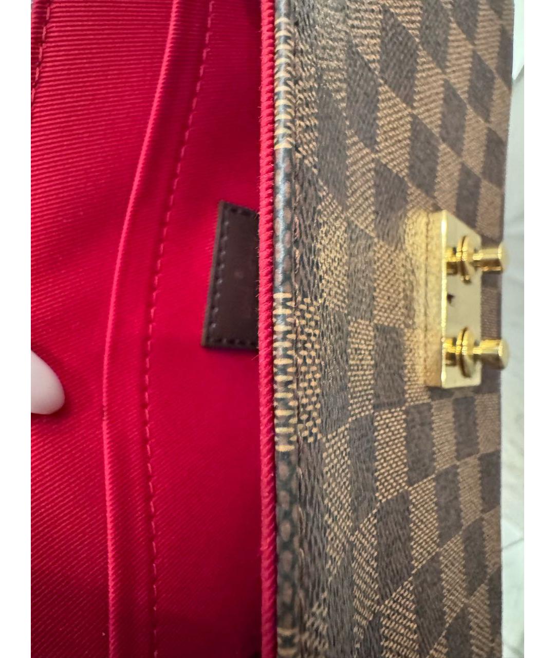 LOUIS VUITTON Коричневая сумка через плечо, фото 5