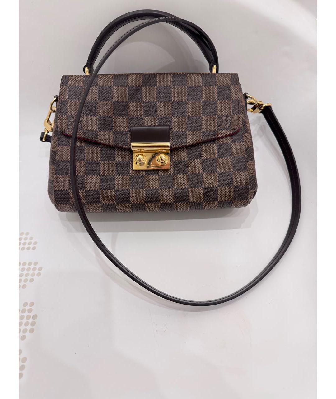 LOUIS VUITTON Коричневая сумка через плечо, фото 9