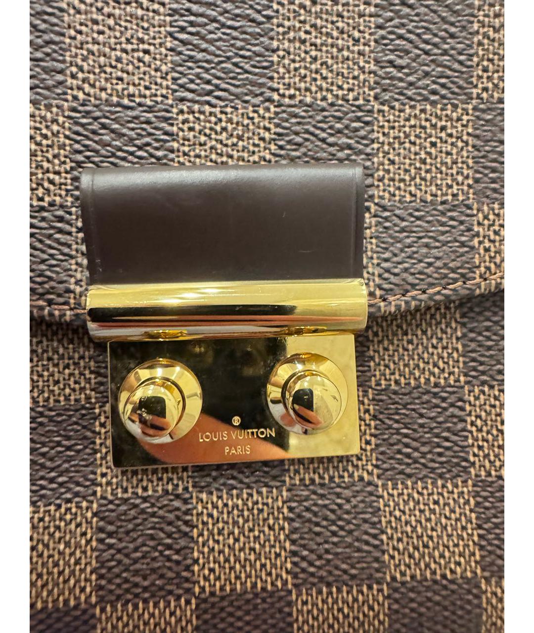 LOUIS VUITTON Коричневая сумка через плечо, фото 6