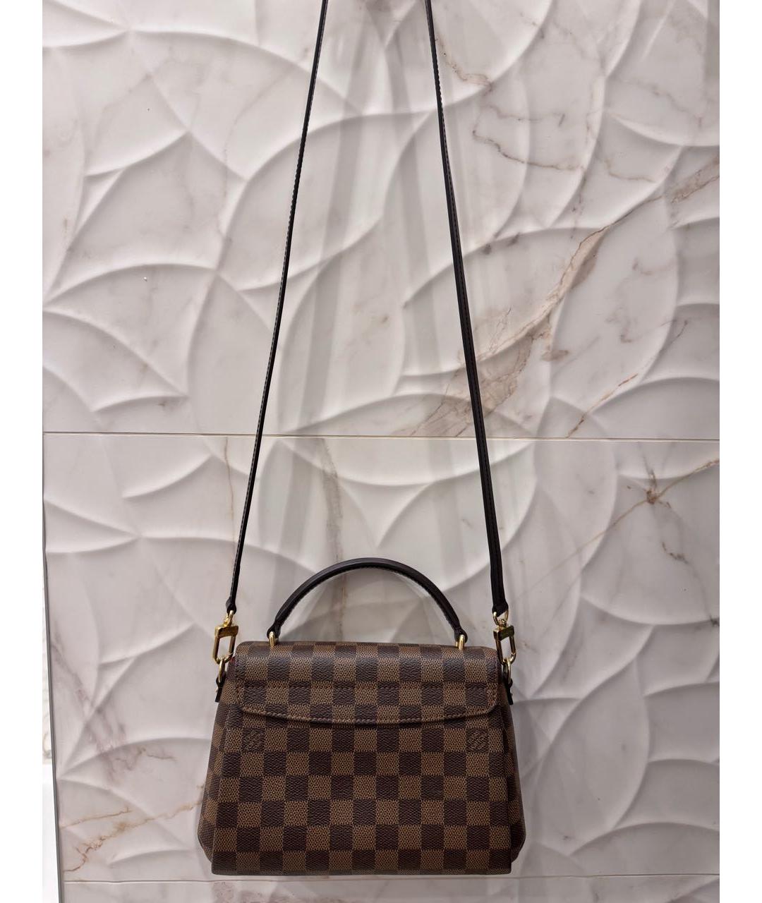 LOUIS VUITTON Коричневая сумка через плечо, фото 4
