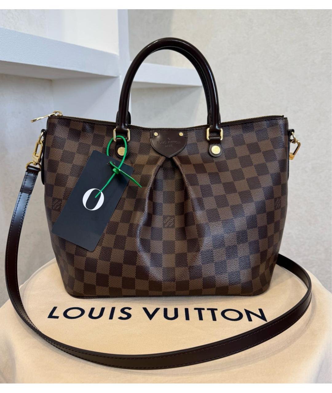 LOUIS VUITTON Коричневая сумка тоут, фото 3