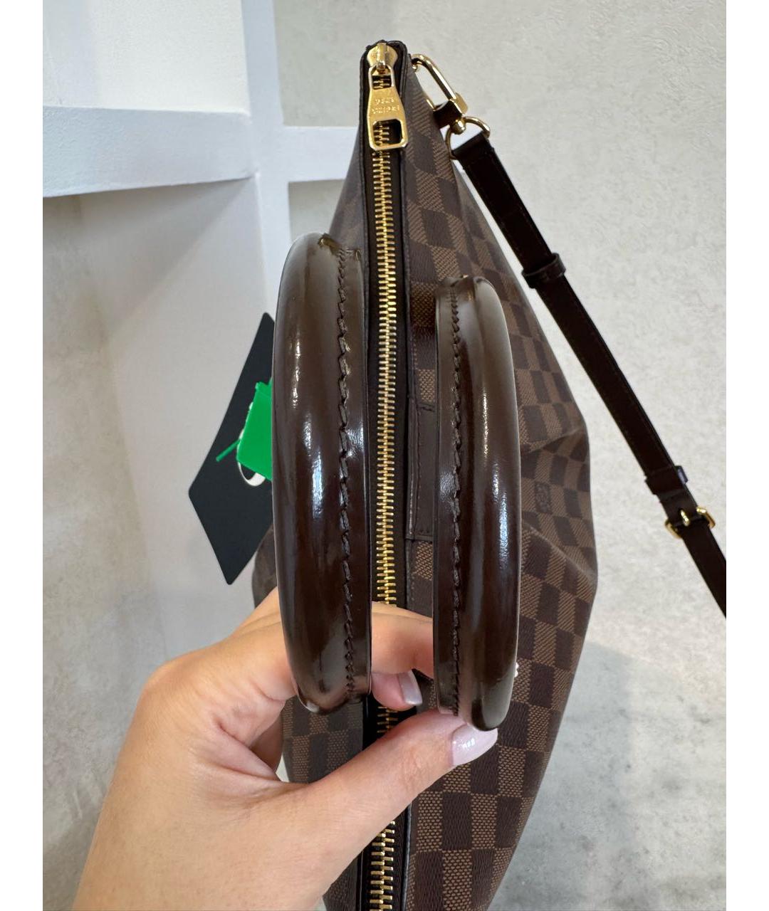 LOUIS VUITTON Коричневая сумка тоут, фото 7