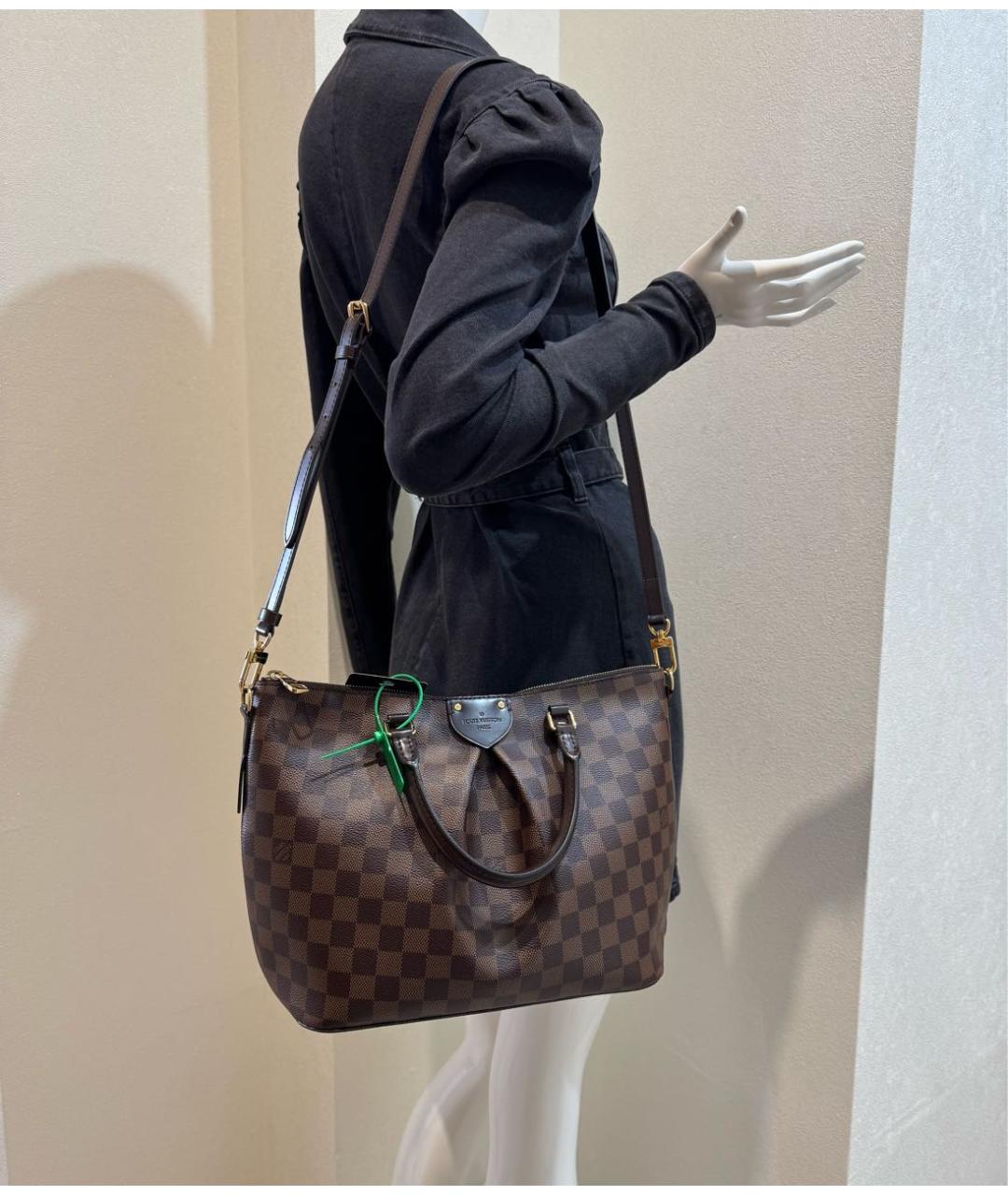 LOUIS VUITTON Коричневая сумка тоут, фото 5