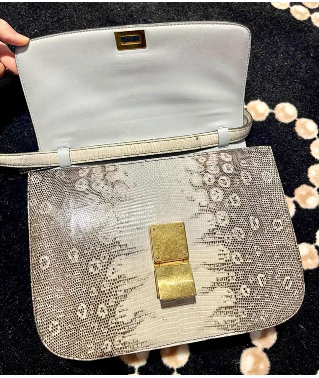 CELINE Сумка через плечо из экзотической кожи, фото 4