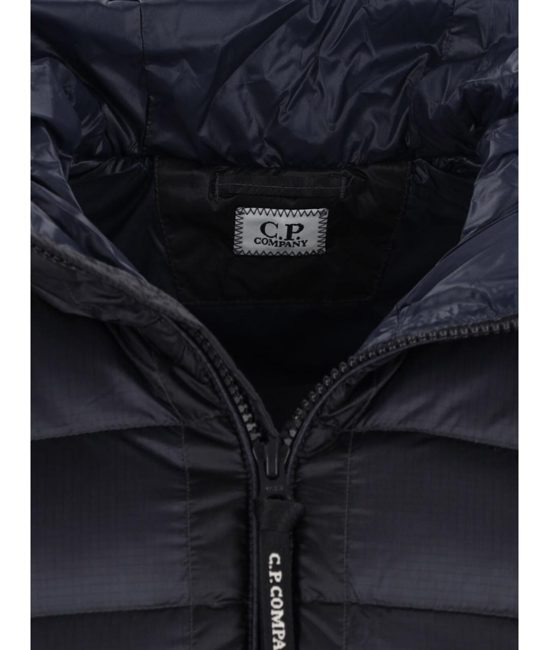 CP COMPANY Синяя полиамидовая куртка, фото 5
