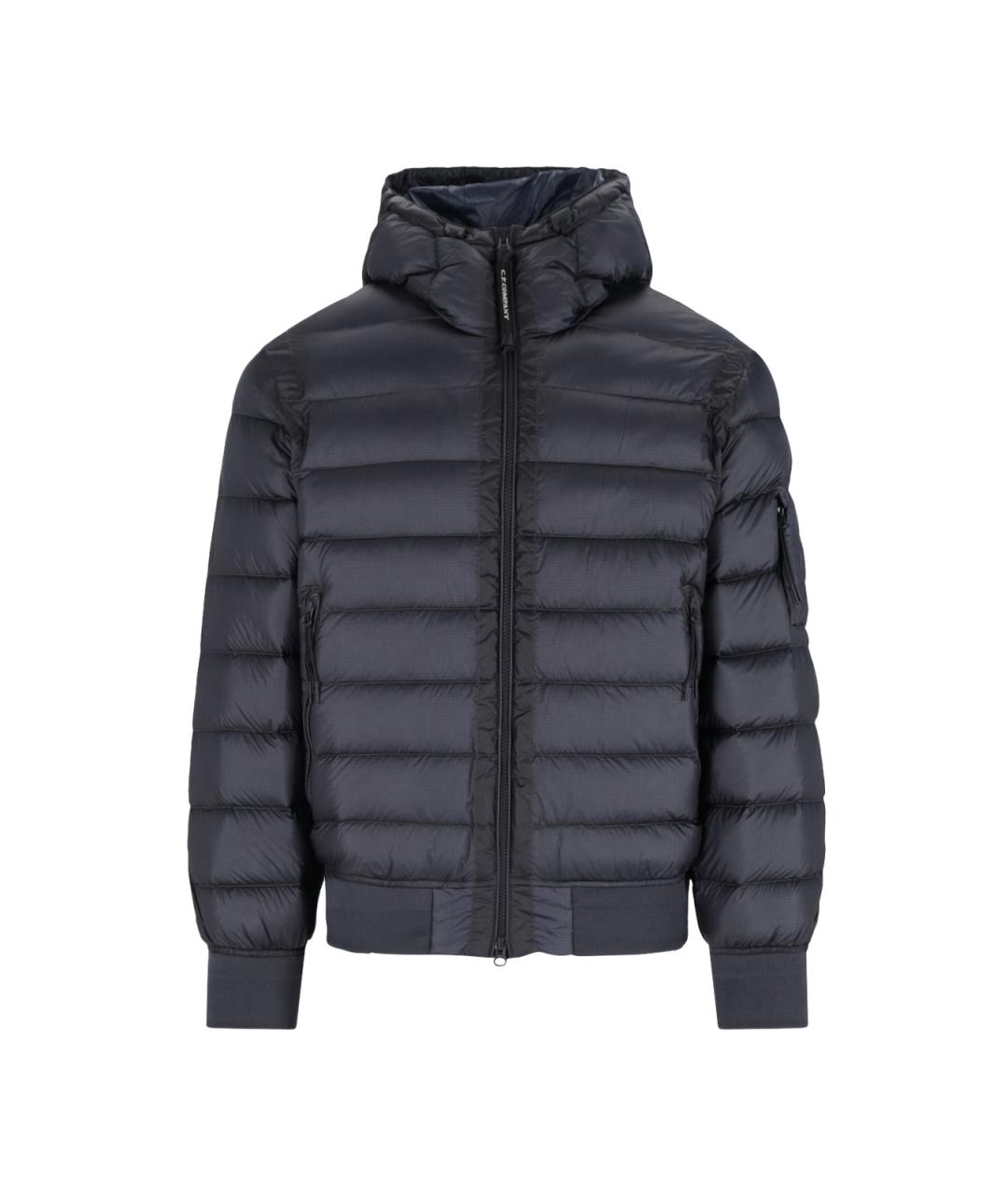 CP COMPANY Синяя полиамидовая куртка, фото 1