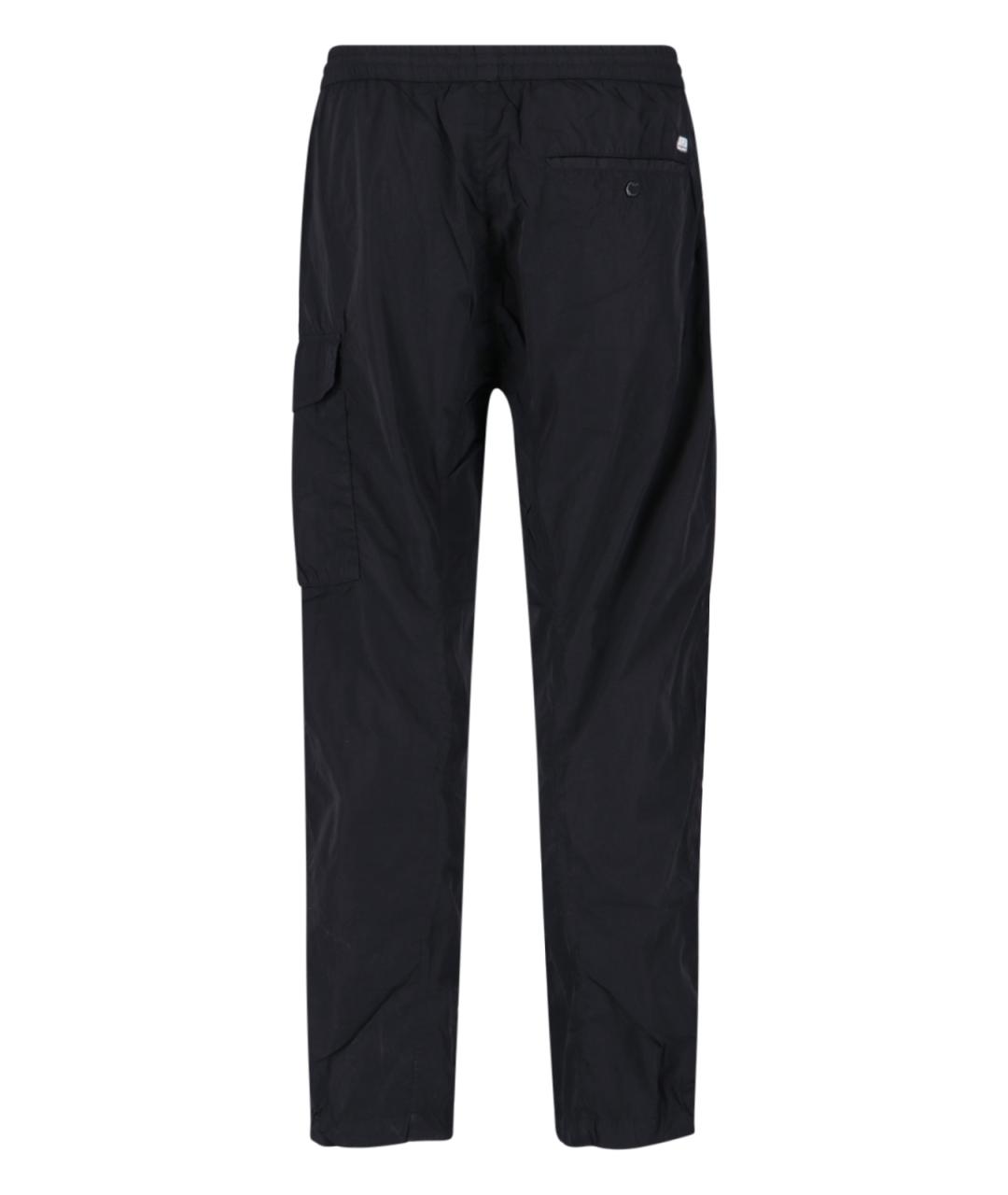 CP COMPANY Черные полиамидовые повседневные брюки, фото 2