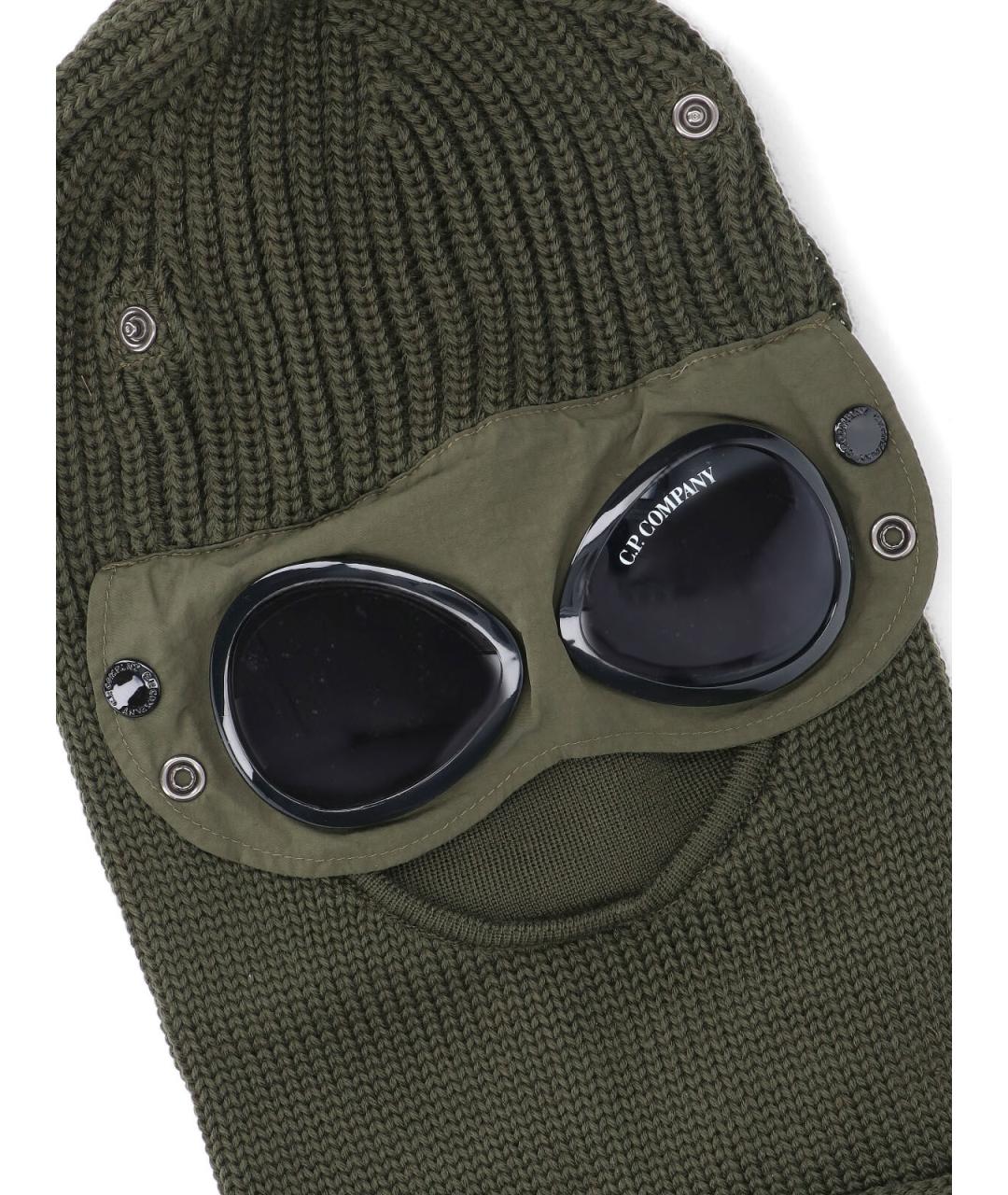 CP COMPANY Зеленая шерстяная шапка, фото 3