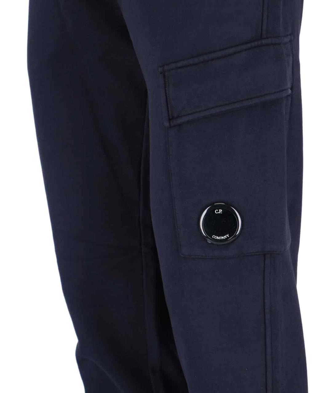 CP COMPANY Темно-синие хлопковые повседневные брюки, фото 3