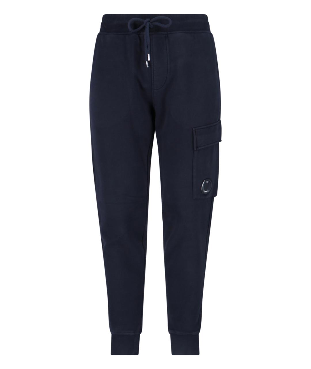 CP COMPANY Темно-синие хлопковые повседневные брюки, фото 1