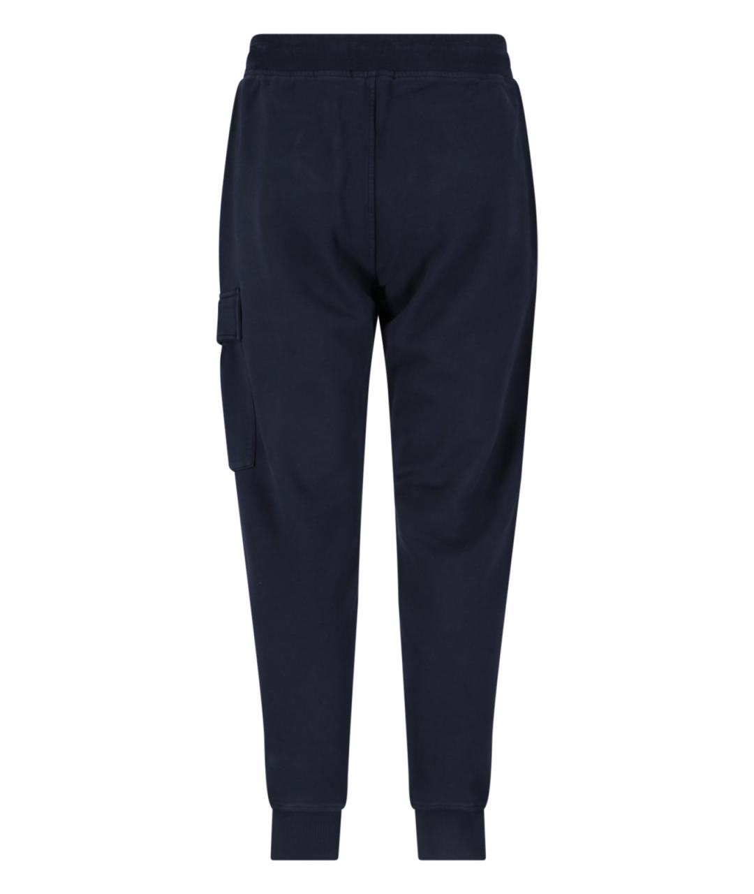 CP COMPANY Темно-синие хлопковые повседневные брюки, фото 2