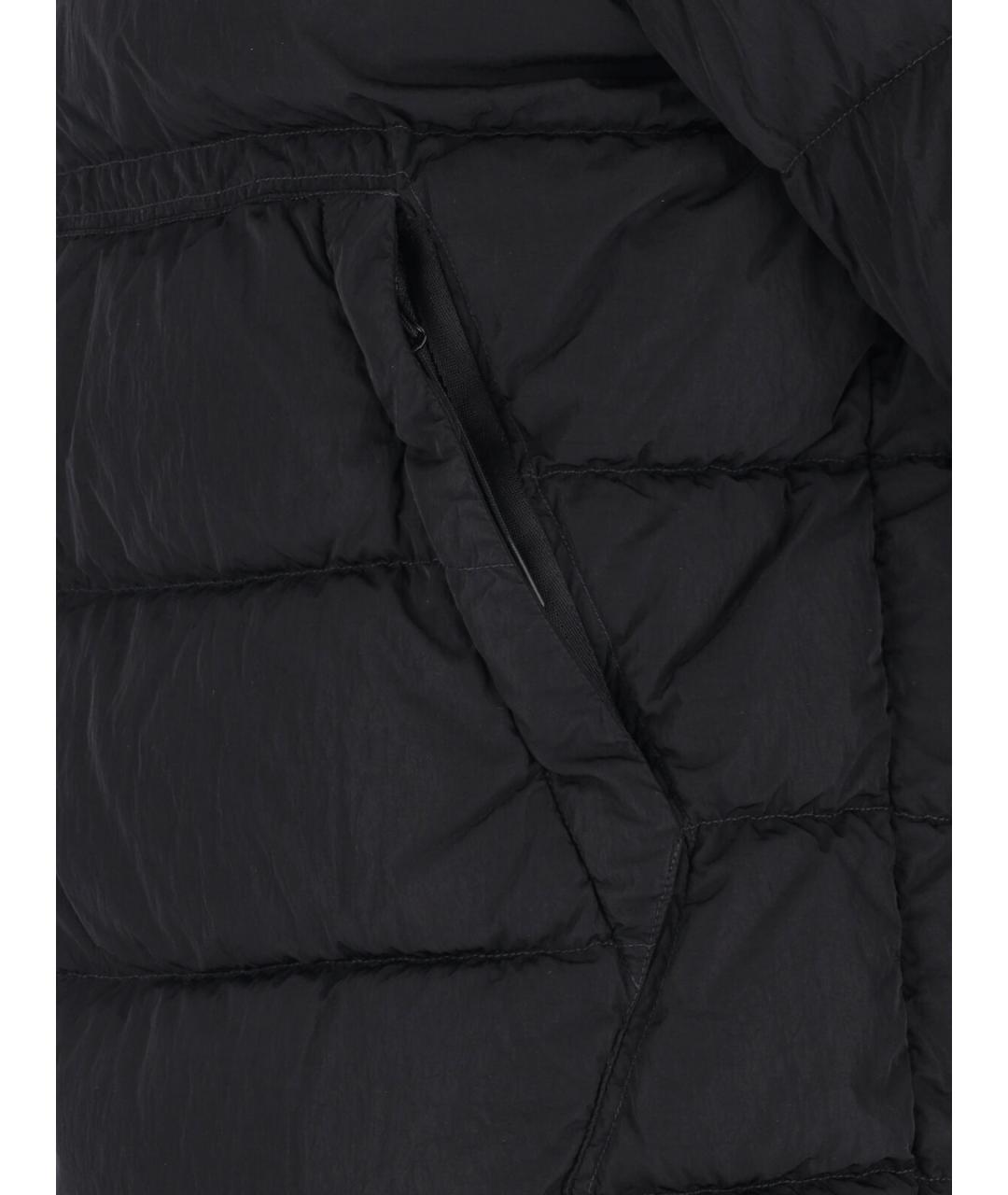 CP COMPANY Черная полиамидовая куртка, фото 4