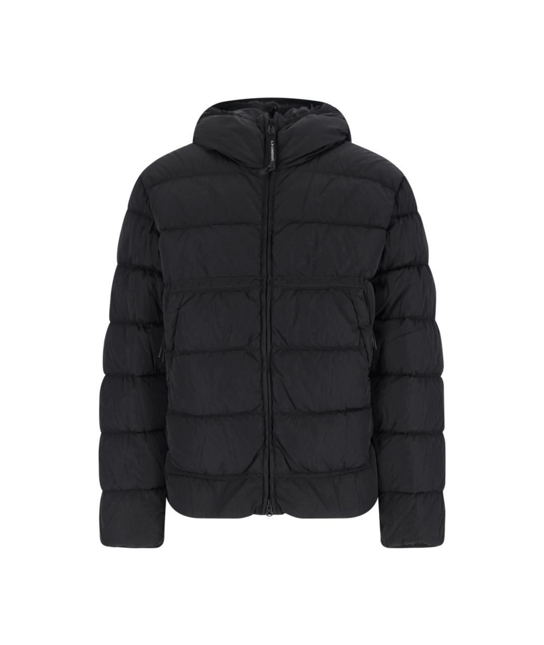 CP COMPANY Черная полиамидовая куртка, фото 1