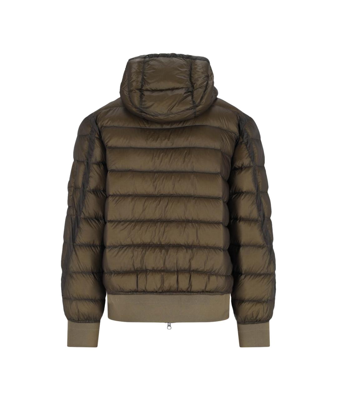 CP COMPANY Коричневая полиамидовая куртка, фото 2