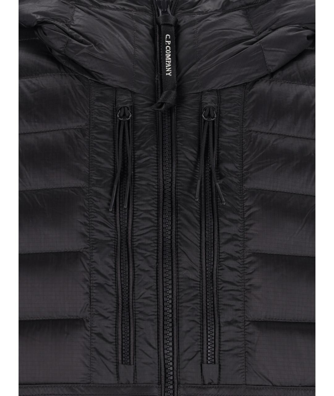 CP COMPANY Черная полиамидовая куртка, фото 5
