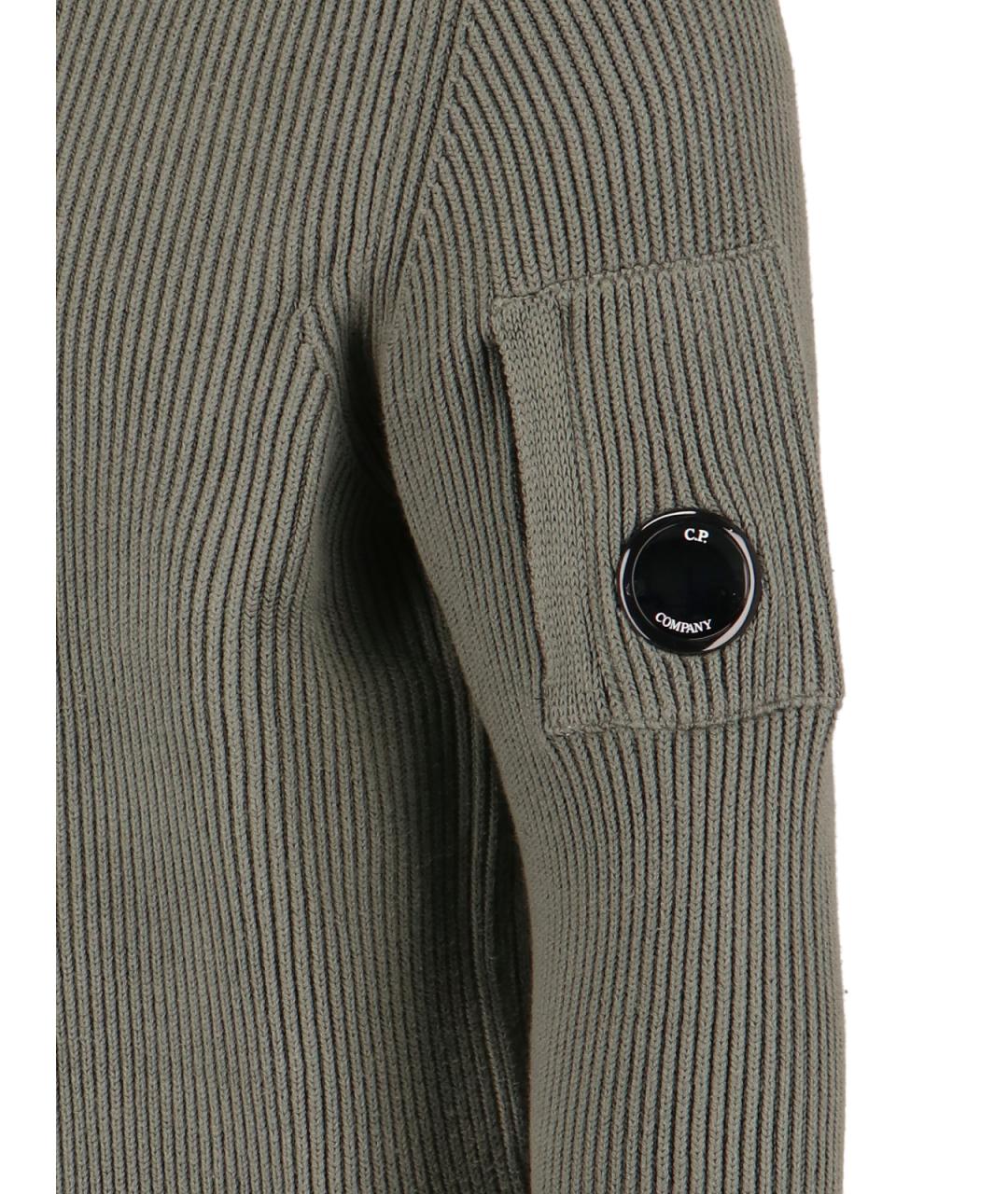 CP COMPANY Серый хлопковый джемпер / свитер, фото 3