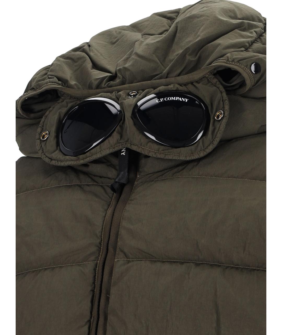 CP COMPANY Зеленая полиамидовая куртка, фото 3