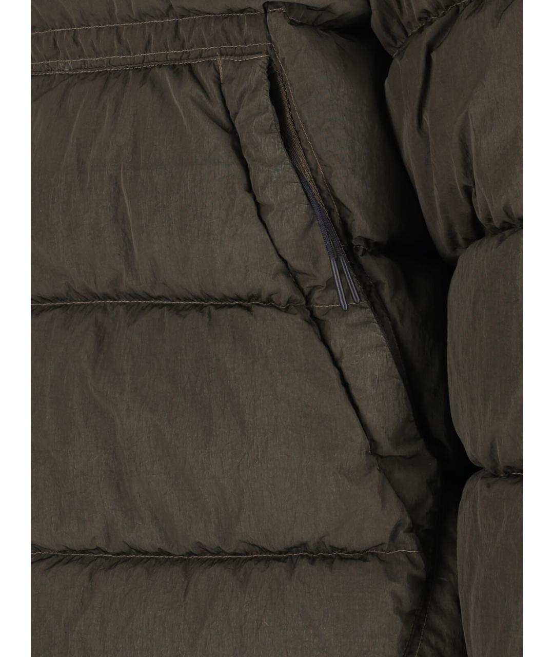 CP COMPANY Зеленая полиамидовая куртка, фото 5
