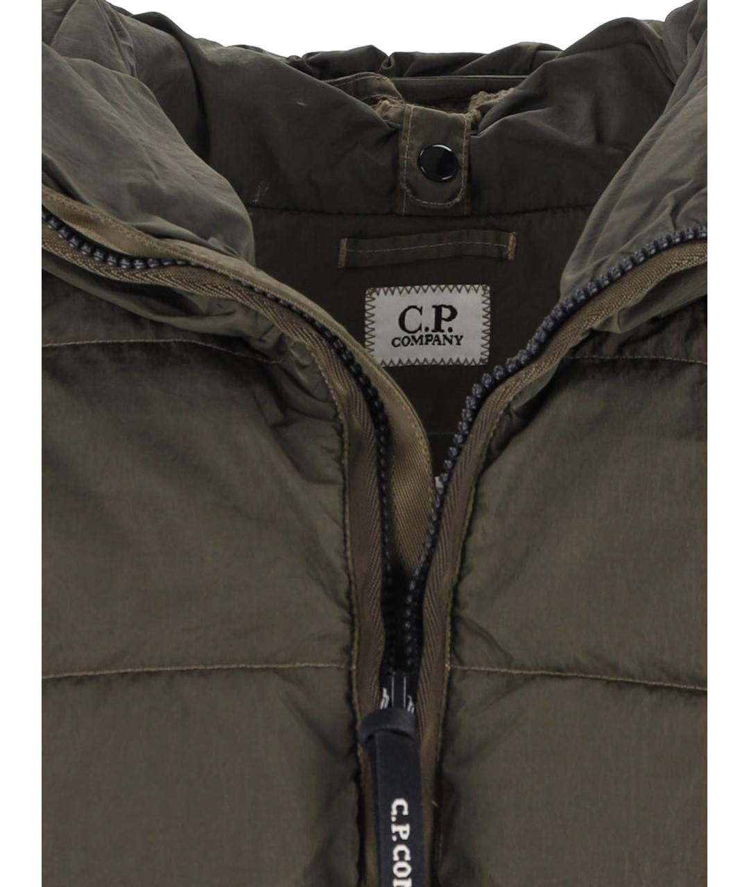 CP COMPANY Зеленая полиамидовая куртка, фото 4