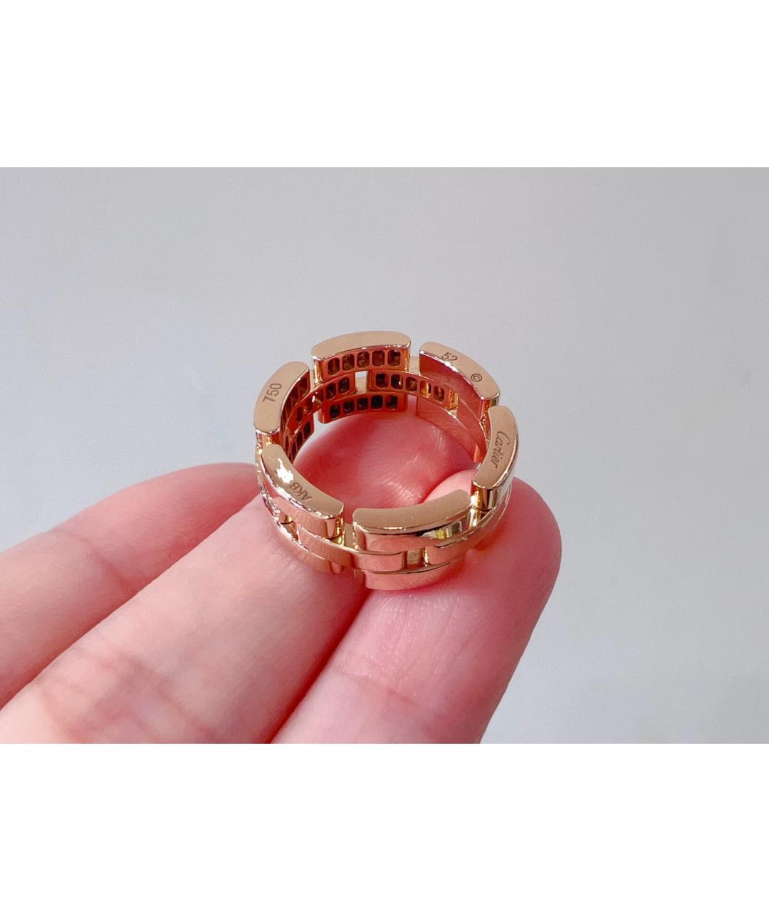 CARTIER Золотое кольцо из розового золота, фото 6