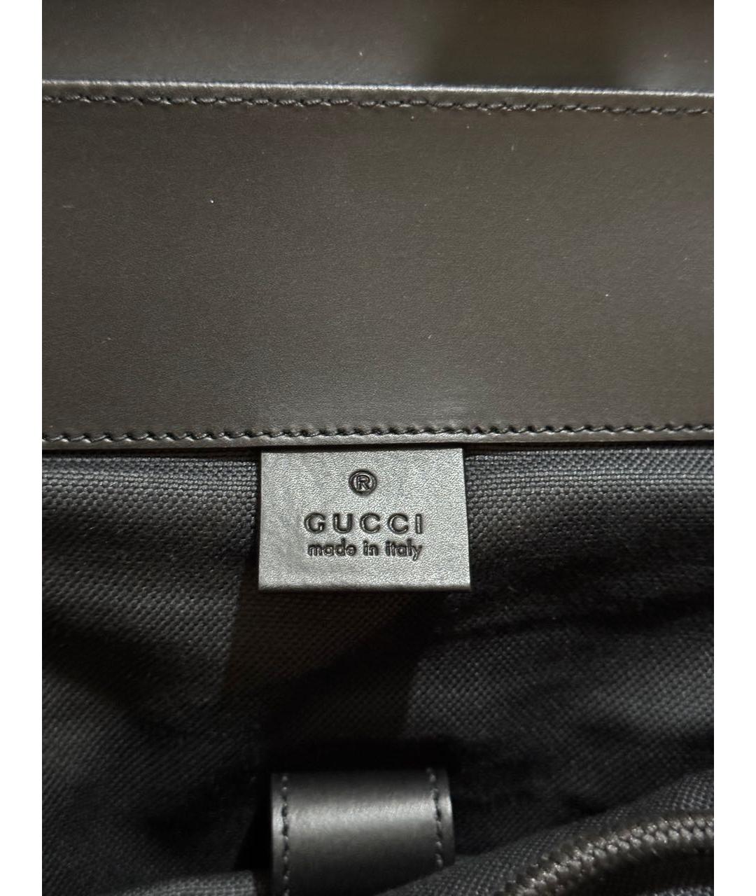 GUCCI Черный портфель, фото 6
