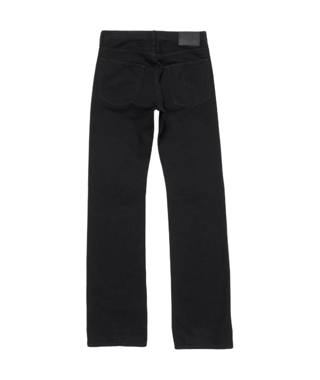 ACNE STUDIOS Черные прямые джинсы, фото 2