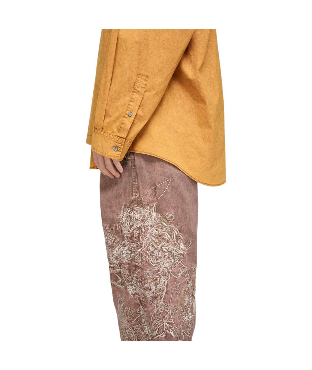 ACNE STUDIOS Мульти хлопковые прямые джинсы, фото 3