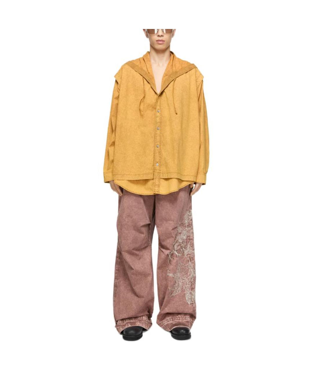 ACNE STUDIOS Мульти хлопковые прямые джинсы, фото 2