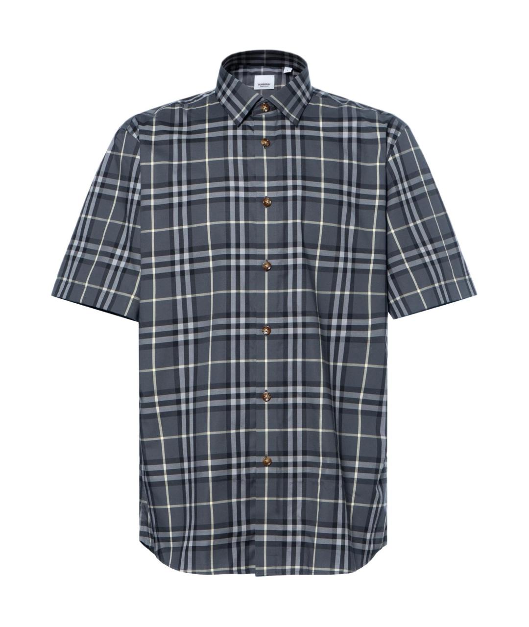 BURBERRY Мульти хлопковая кэжуал рубашка, фото 1