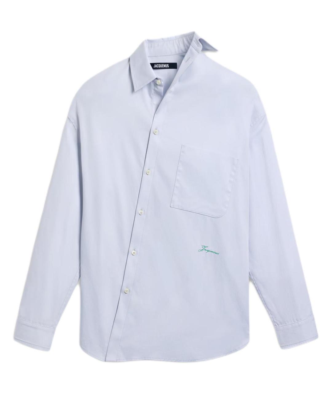 JACQUEMUS Голубая рубашка, фото 1