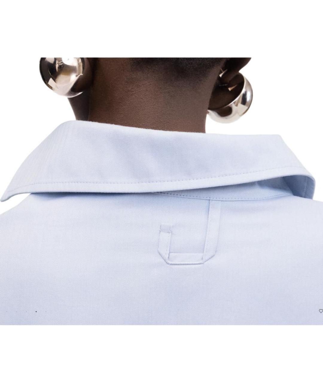 JACQUEMUS Голубая рубашка, фото 5