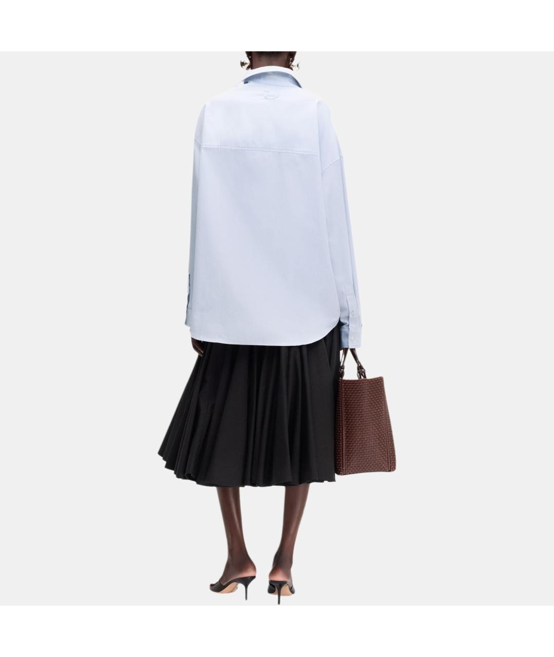 JACQUEMUS Голубая рубашка, фото 3