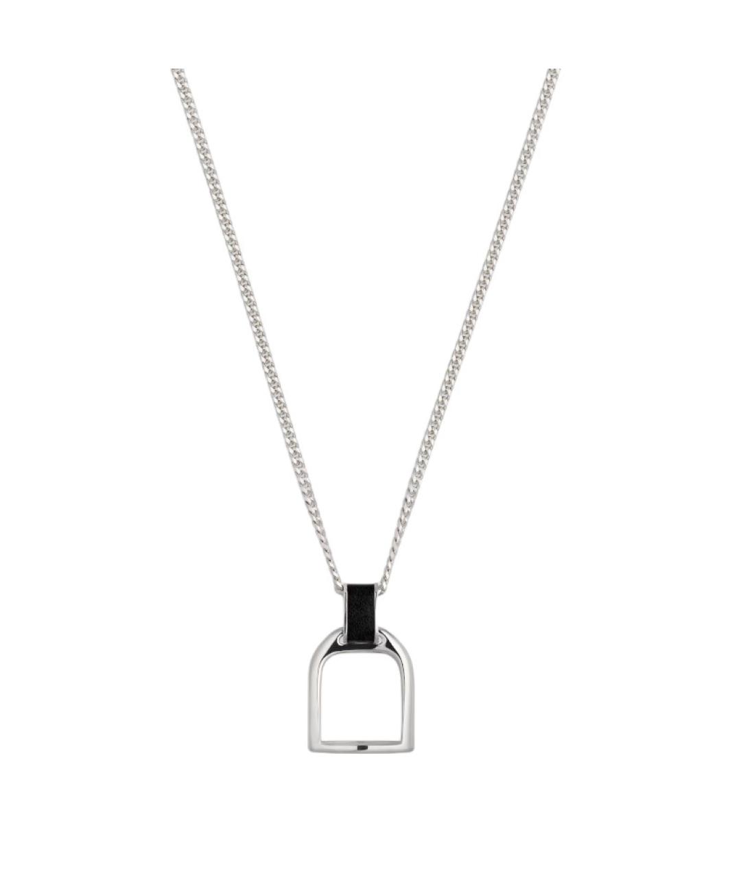 GUCCI Серебряная подвеска, фото 1