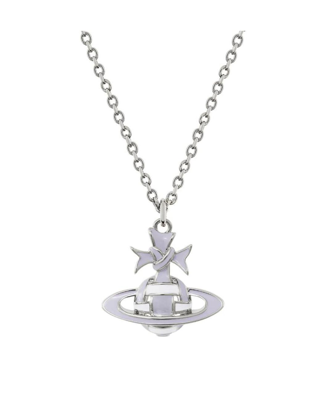 VIVIENNE WESTWOOD Серебряная металлическая подвеска, фото 1