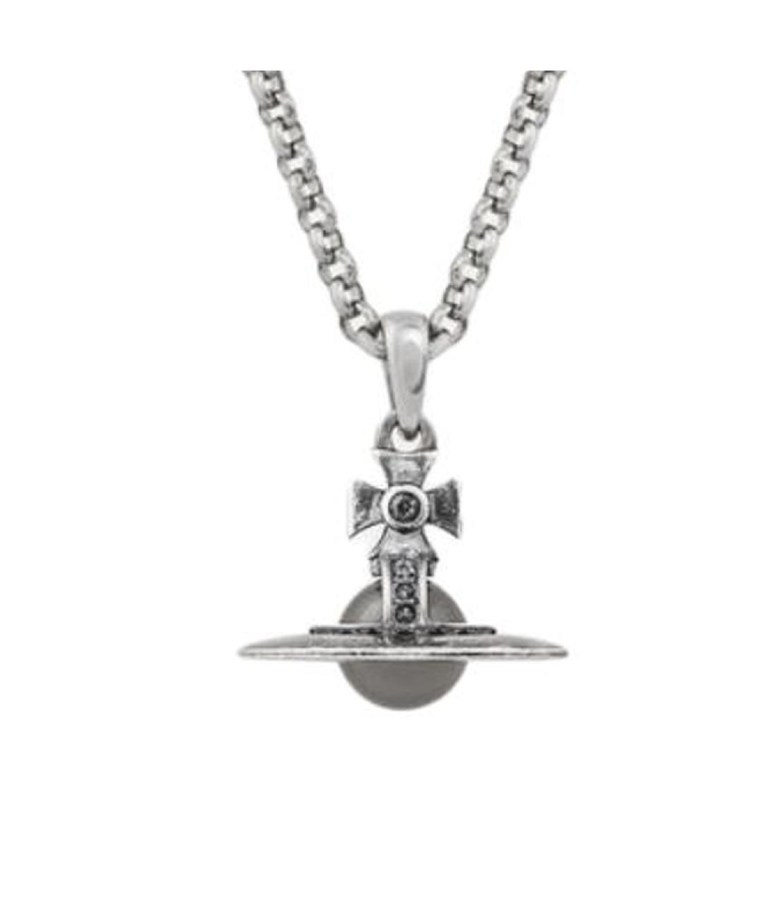 VIVIENNE WESTWOOD Серебряная металлическая цепочка/подвеска, фото 1