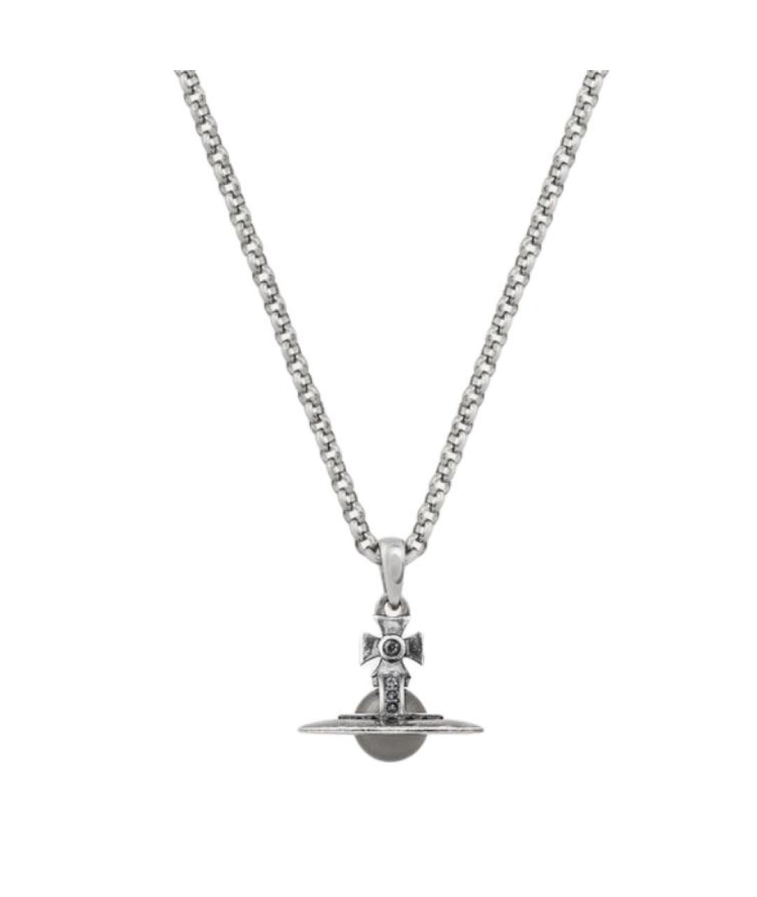 VIVIENNE WESTWOOD Серебряная металлическая цепочка/подвеска, фото 2