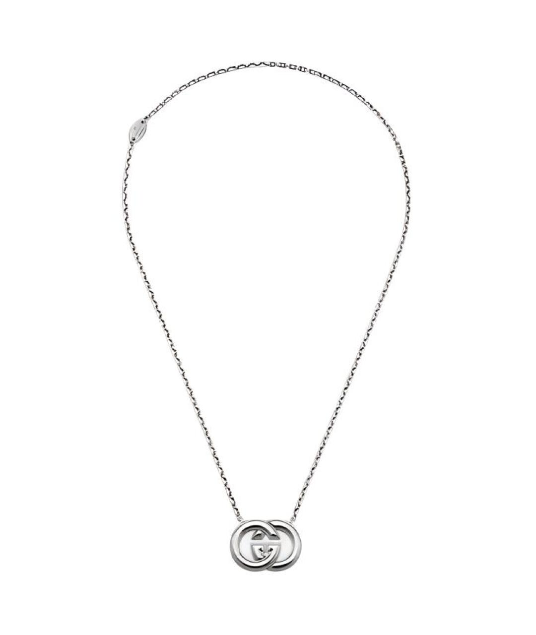 GUCCI Серебряная латунная подвеска, фото 2