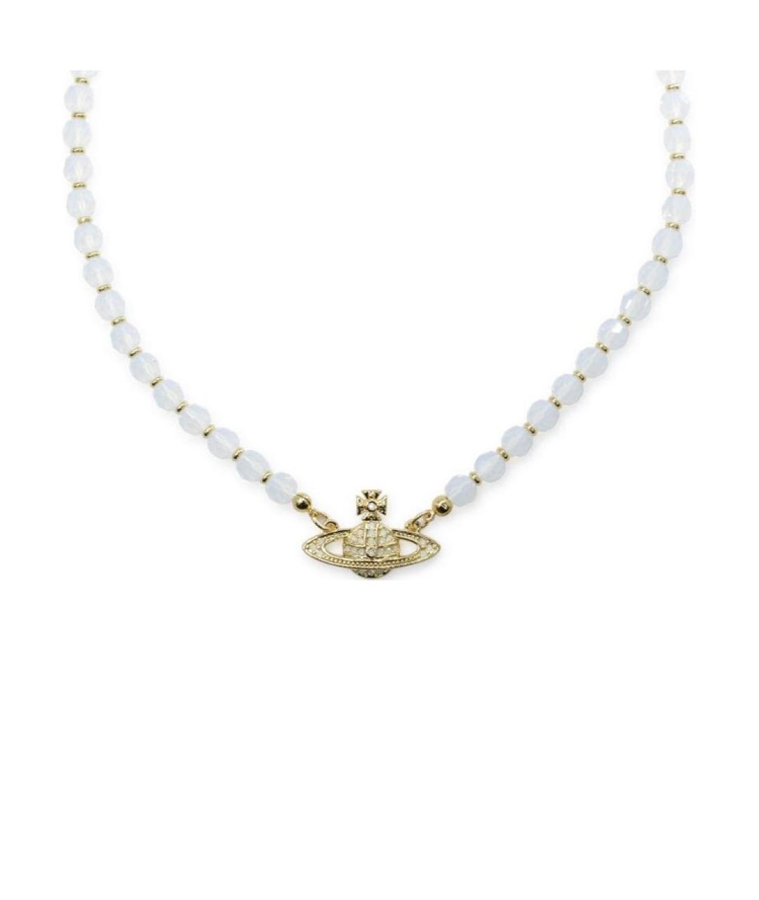 VIVIENNE WESTWOOD Белая цепочка, фото 2