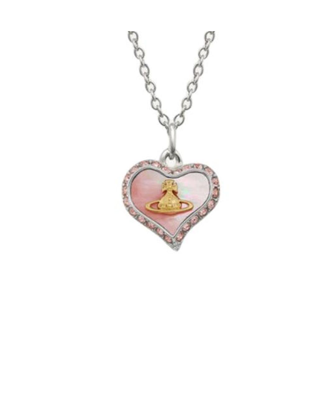 VIVIENNE WESTWOOD Серебряная металлическая подвеска, фото 3